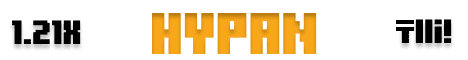🔸HYPAN vanilla 1.21 *сезон 1* приватный