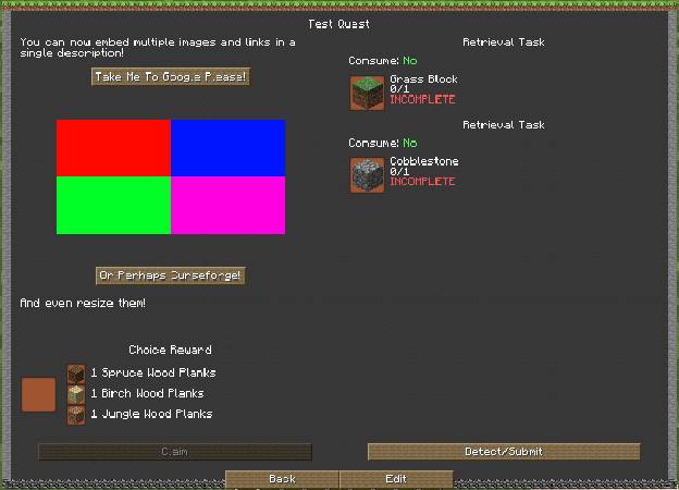 Скриншот мода Better Questing Tweaker (BQTweaker) #4493
