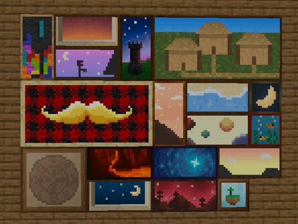 Скриншот мода Dark Paintings #1834