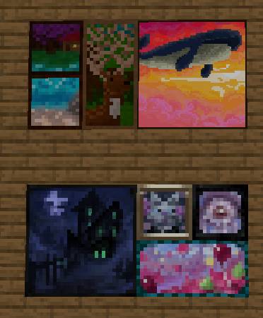 Скриншот мода Dark Paintings #1836