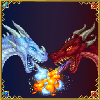 Ice and Fire: Dragons logo