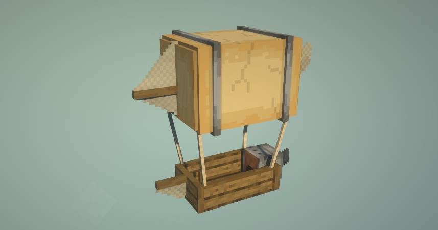 Скриншот мода Immersive Aircraft [Fabric/Forge] #3089