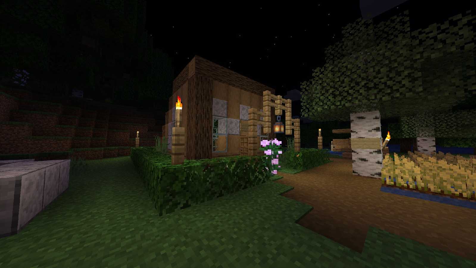 Скриншот сервера