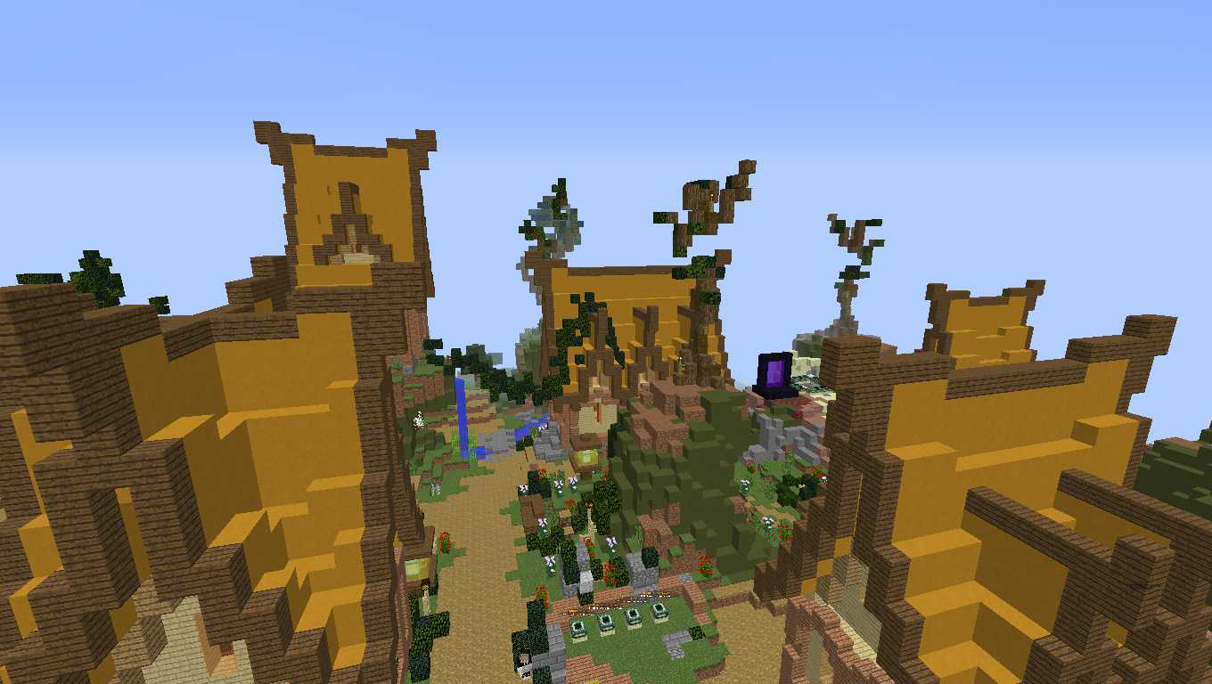 Скриншот сервера