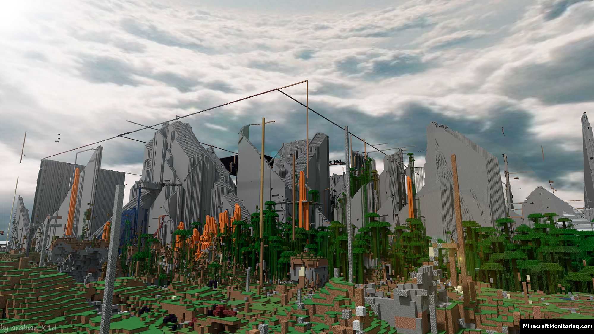 Скриншот сервера