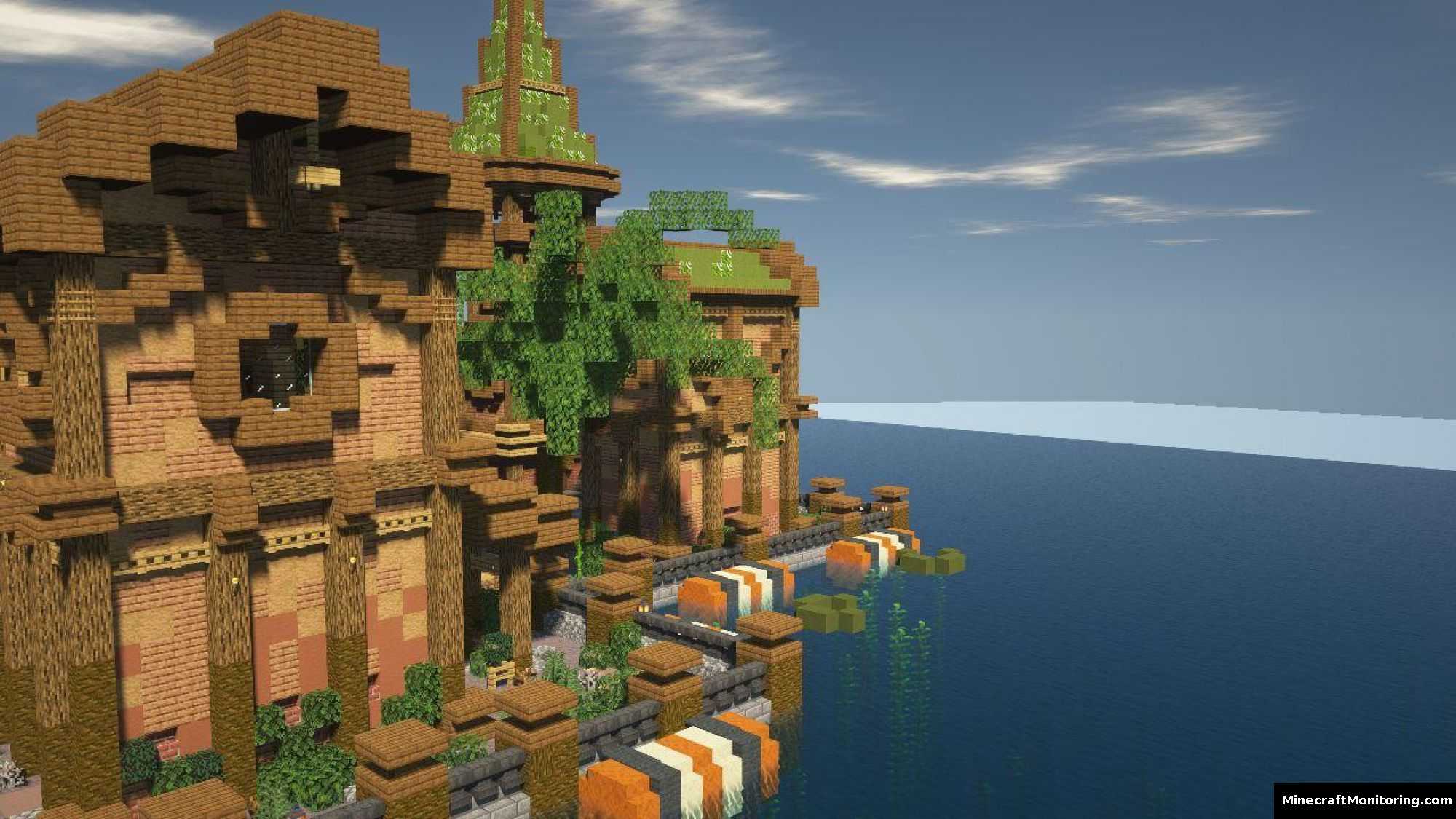 Скриншот сервера