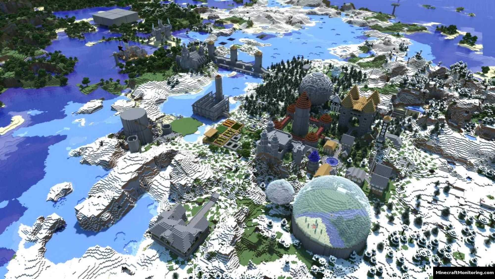 Скриншот сервера