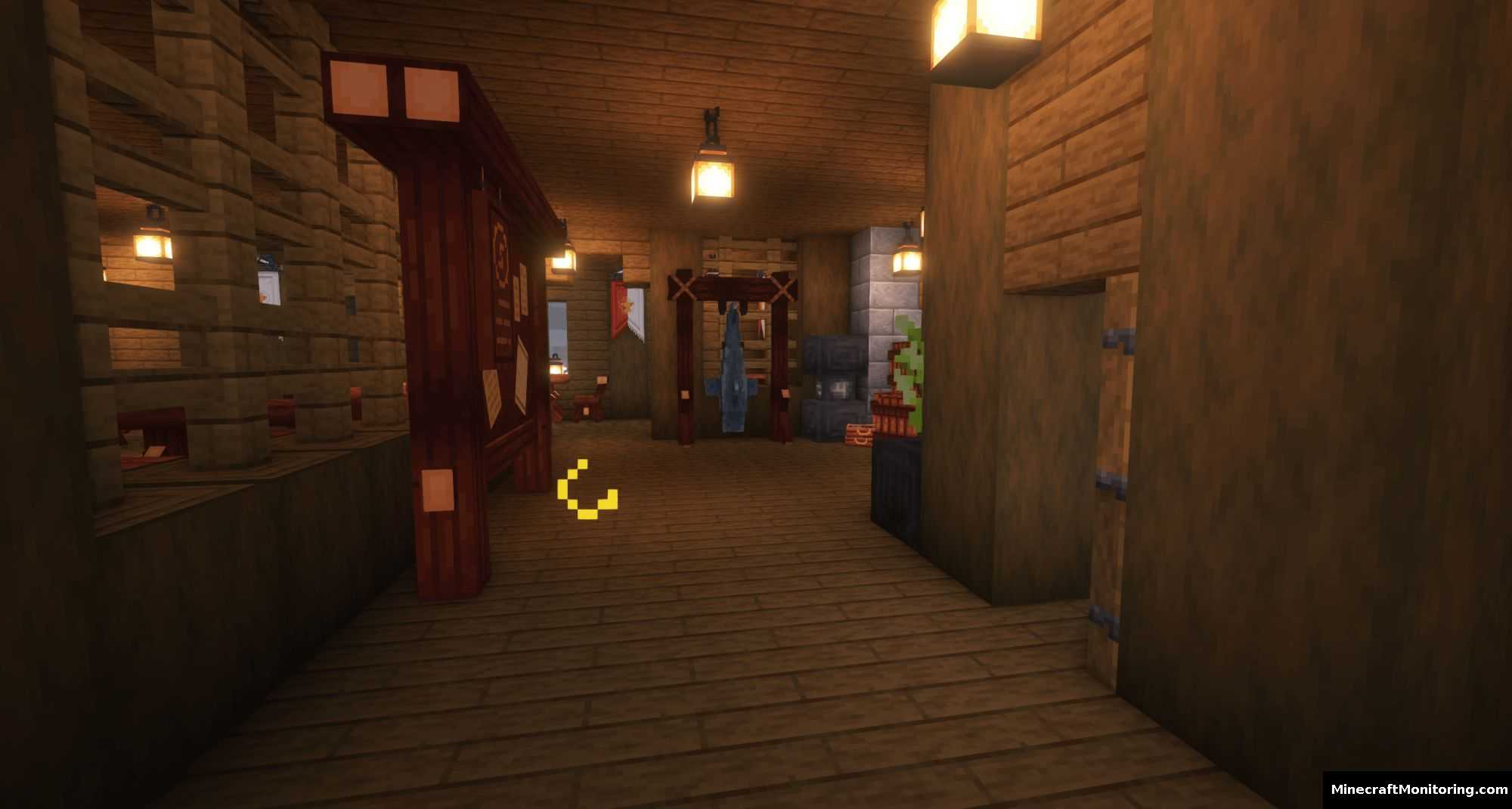 Скриншот сервера