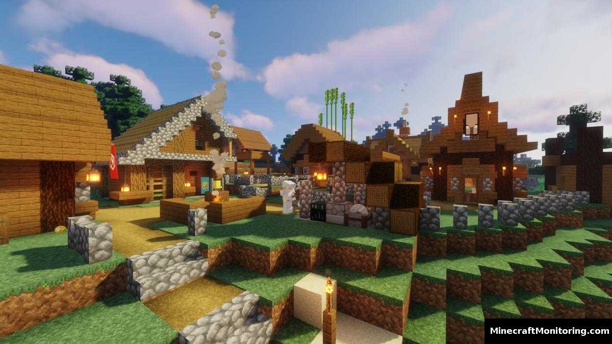 Скриншот сервера