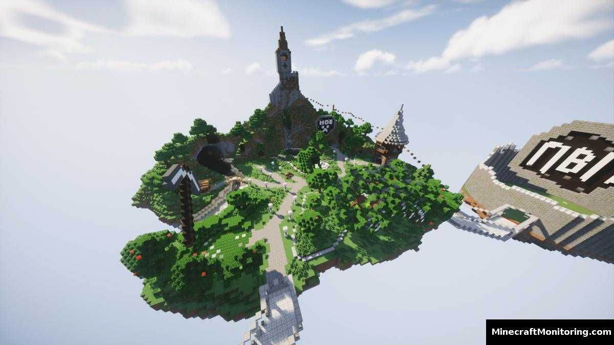 Скриншот сервера