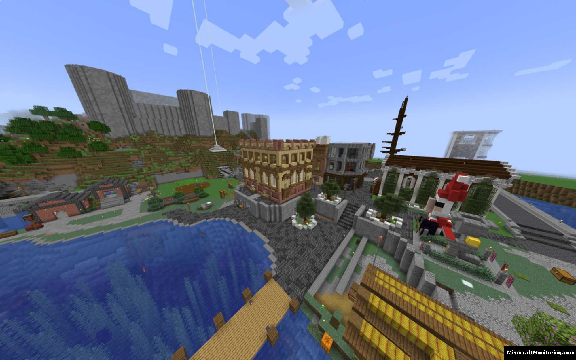 Скриншот сервера