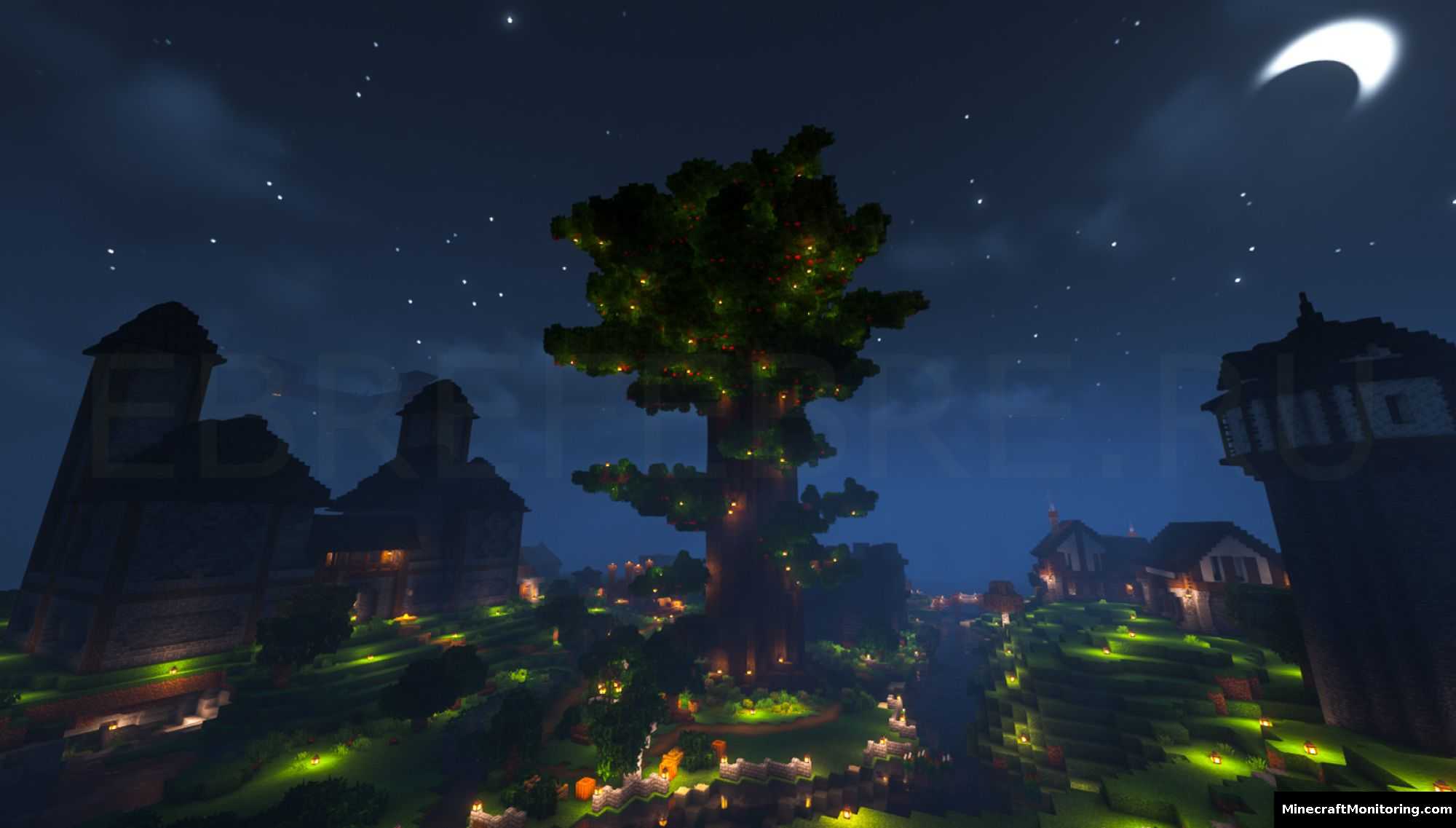 Скриншот сервера