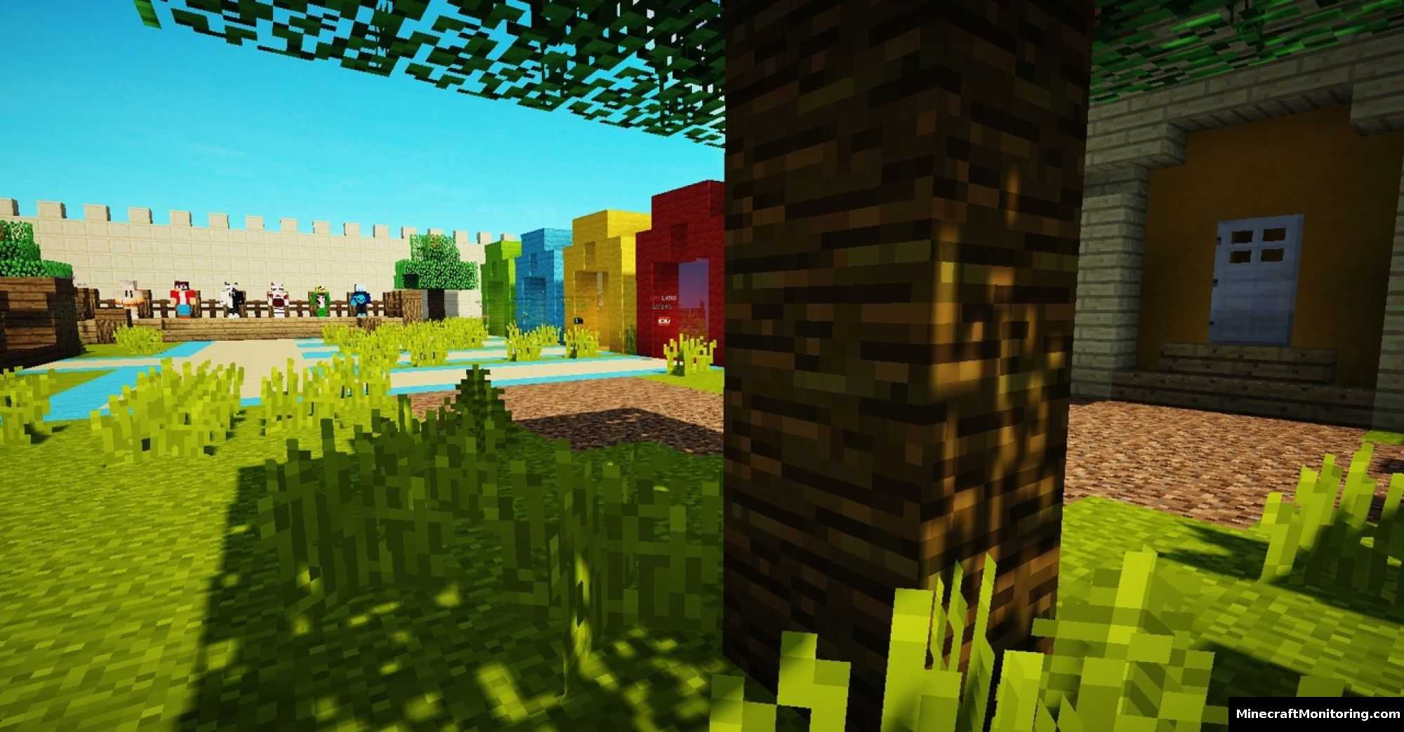 Скриншот сервера