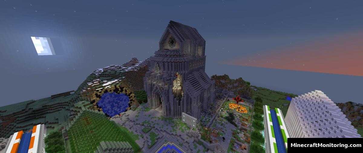 Скриншот сервера