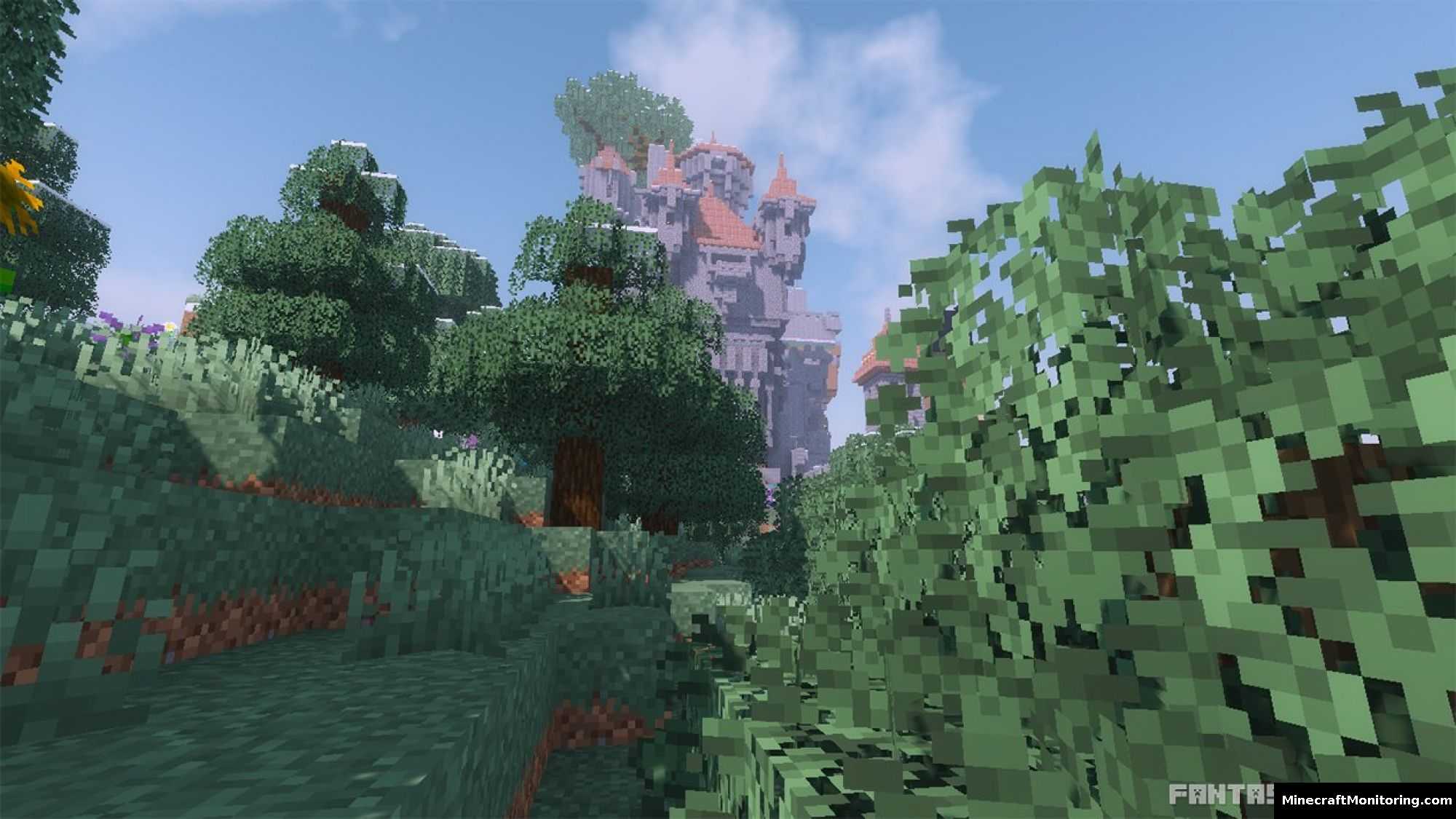 Скриншот сервера