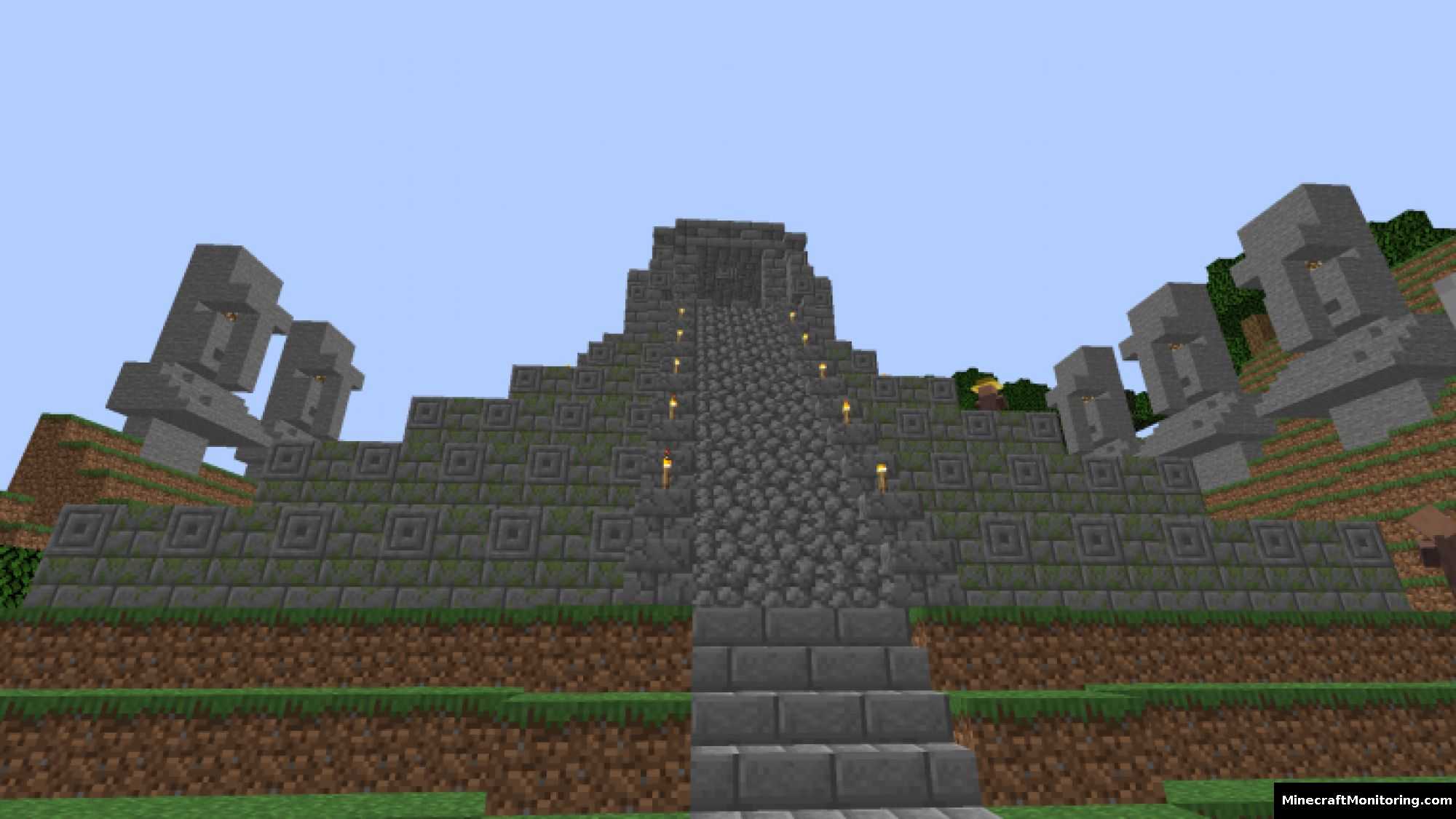 Скриншот сервера