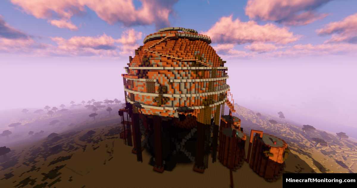 Скриншот сервера