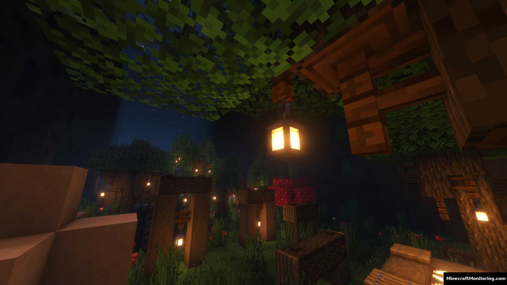 Скриншот сервера