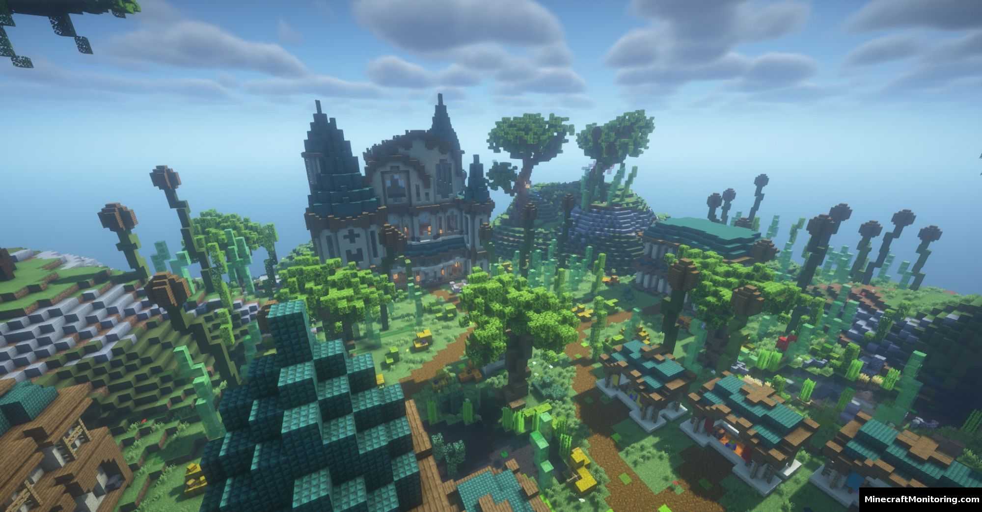 Скриншот сервера