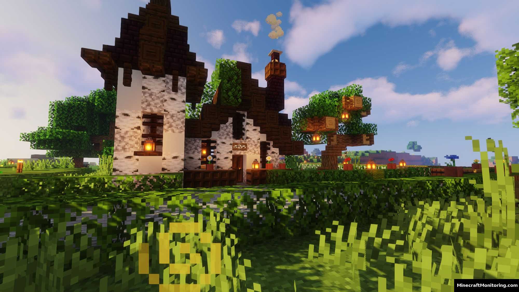 Скриншот сервера