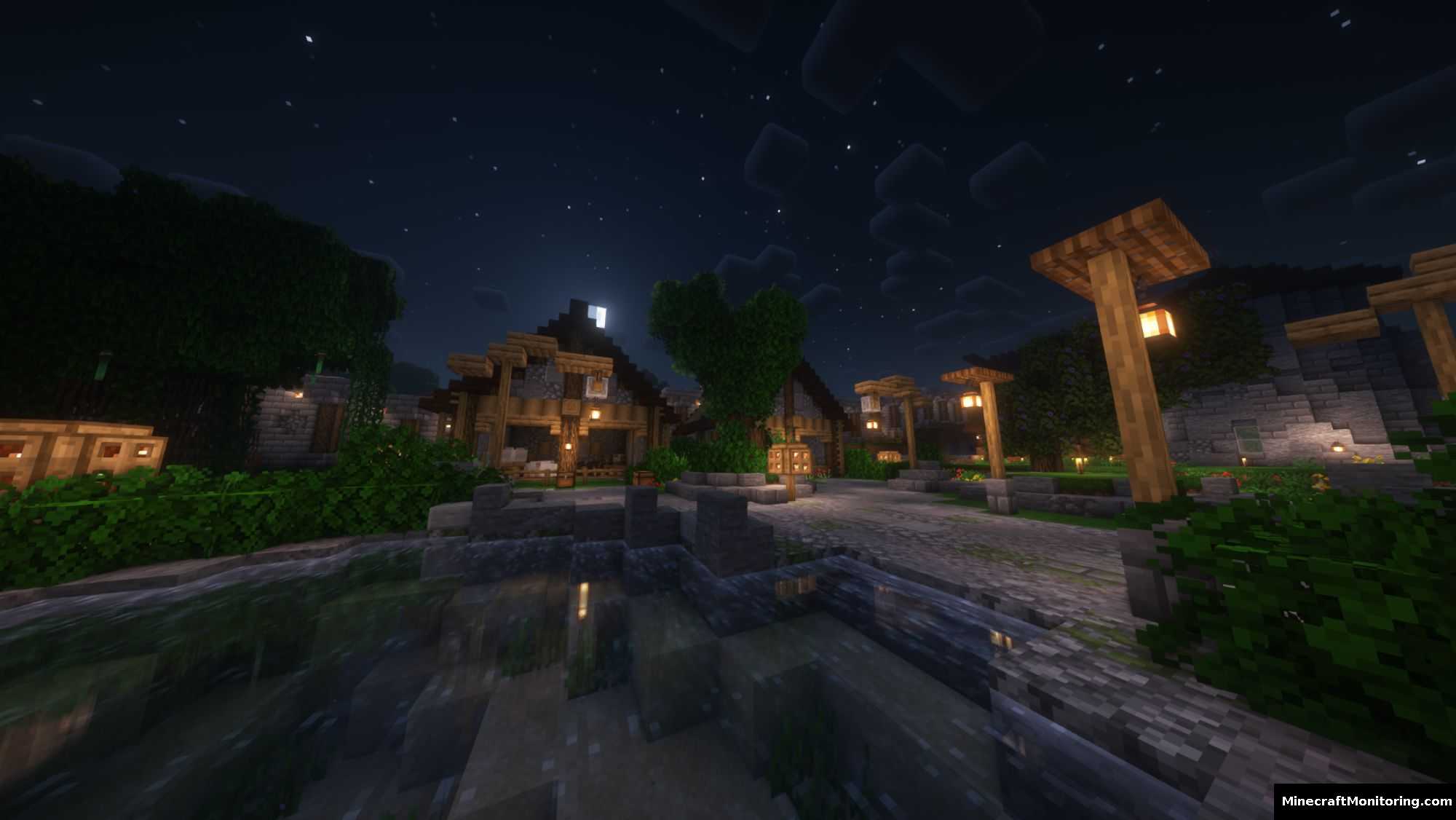 Скриншот сервера