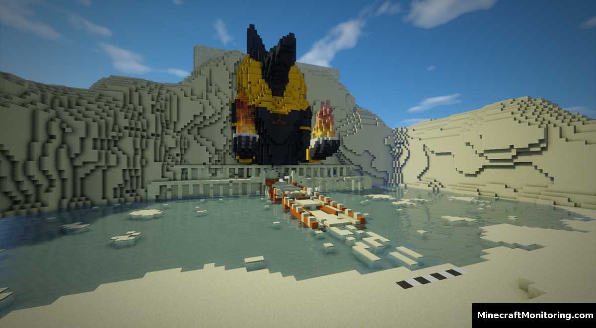 Скриншот сервера