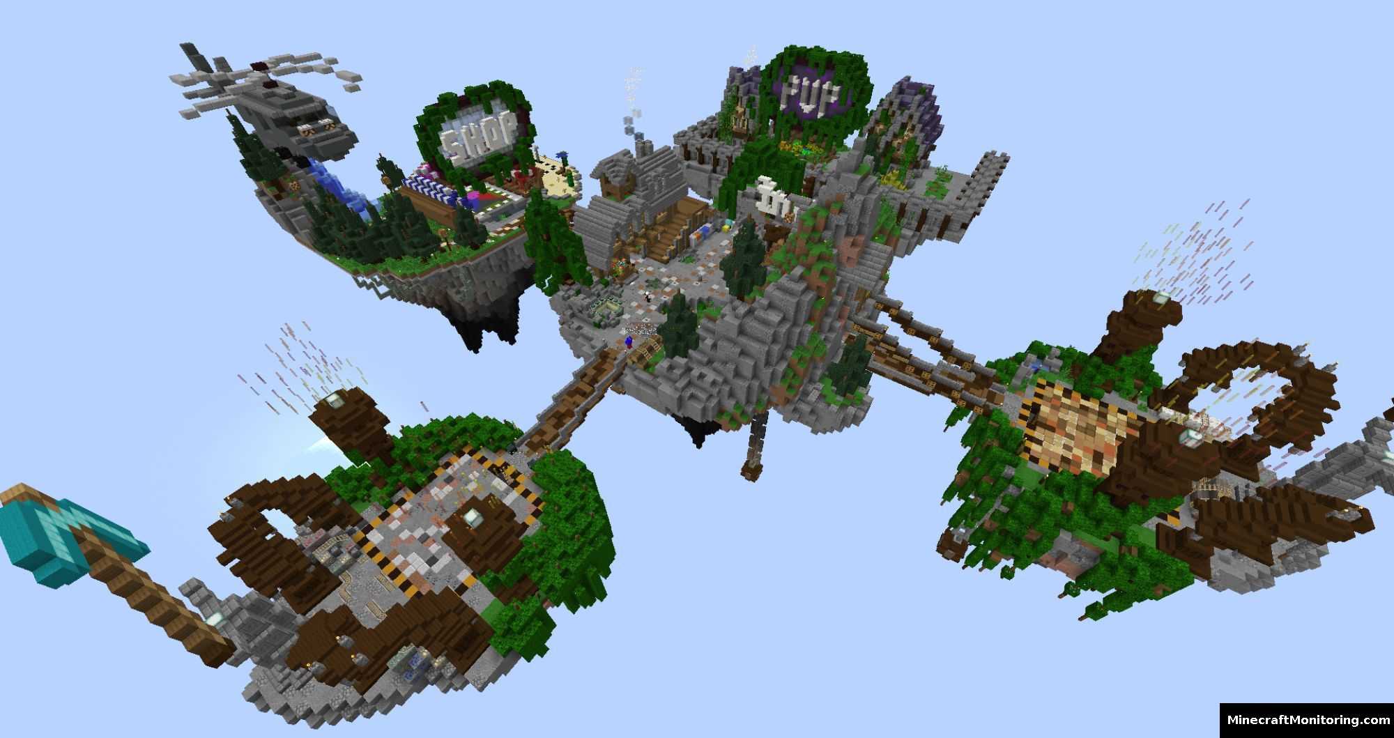 Скриншот сервера