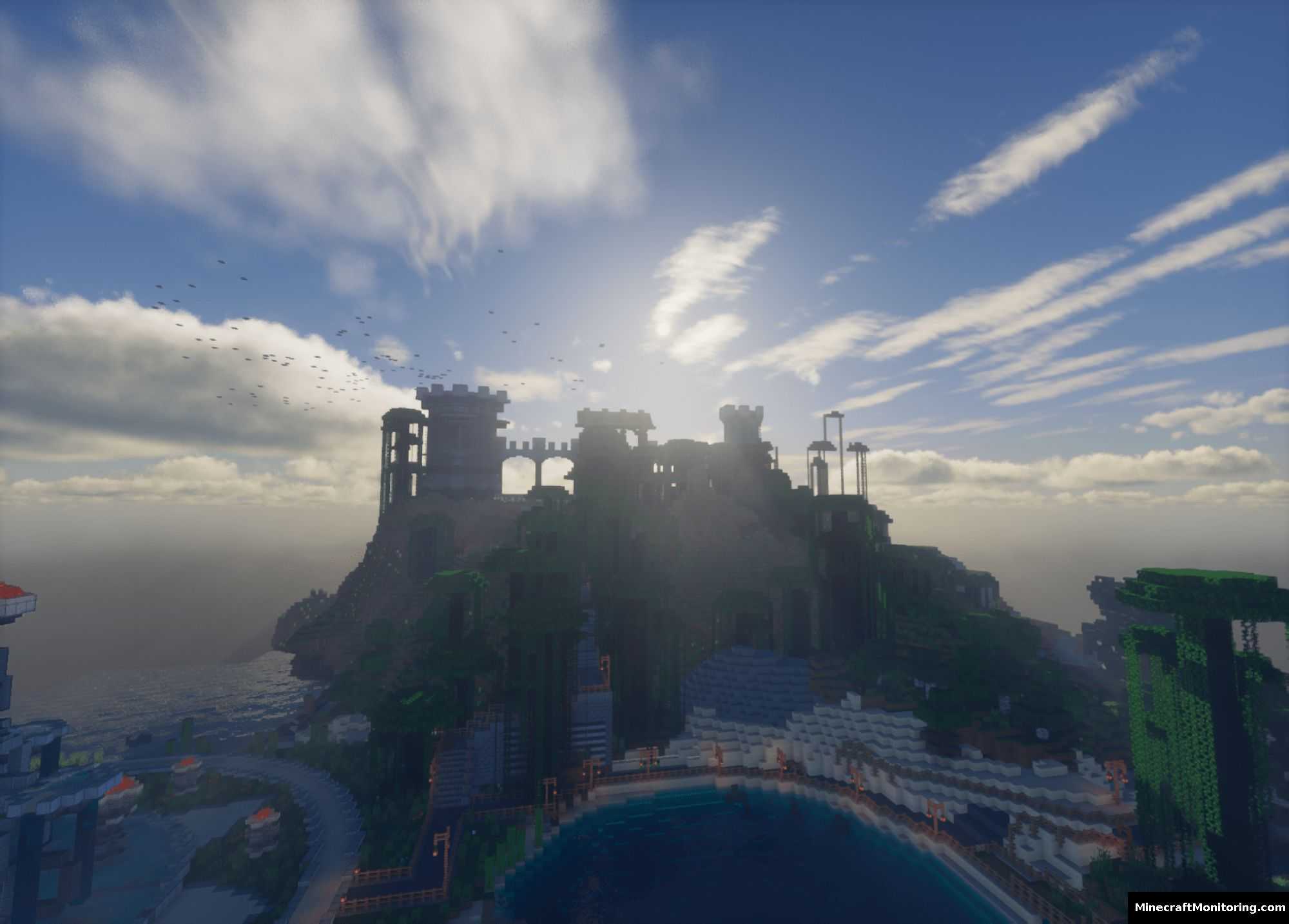 Скриншот сервера