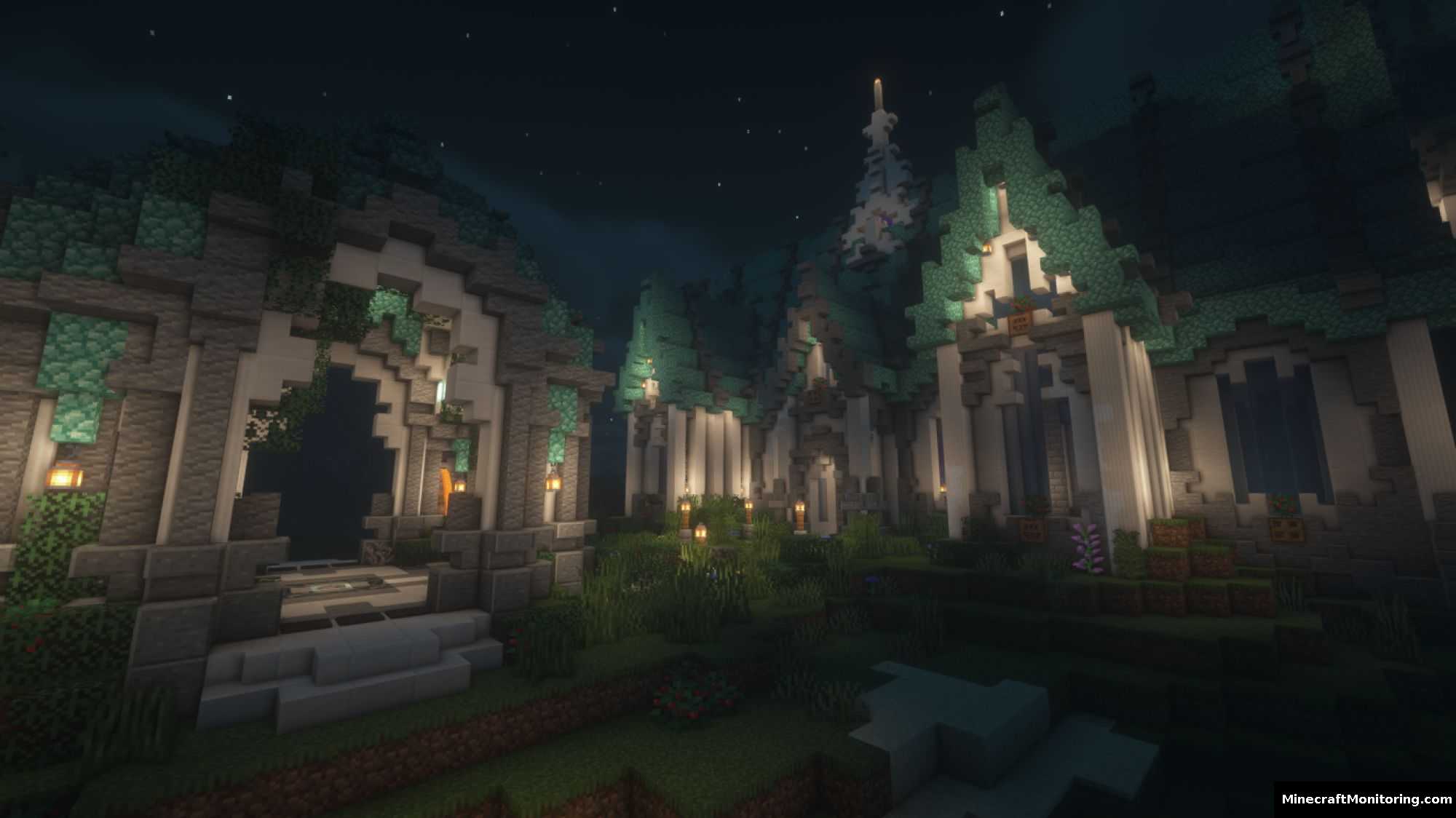 Скриншот сервера