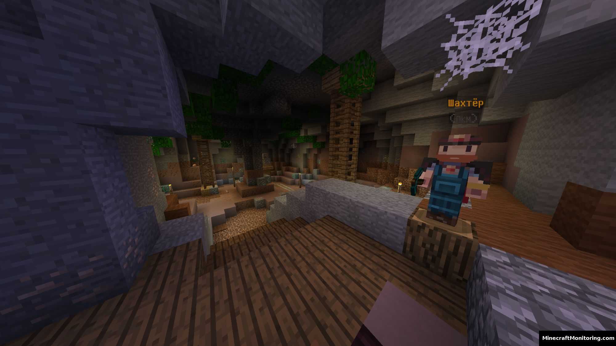 Скриншот сервера