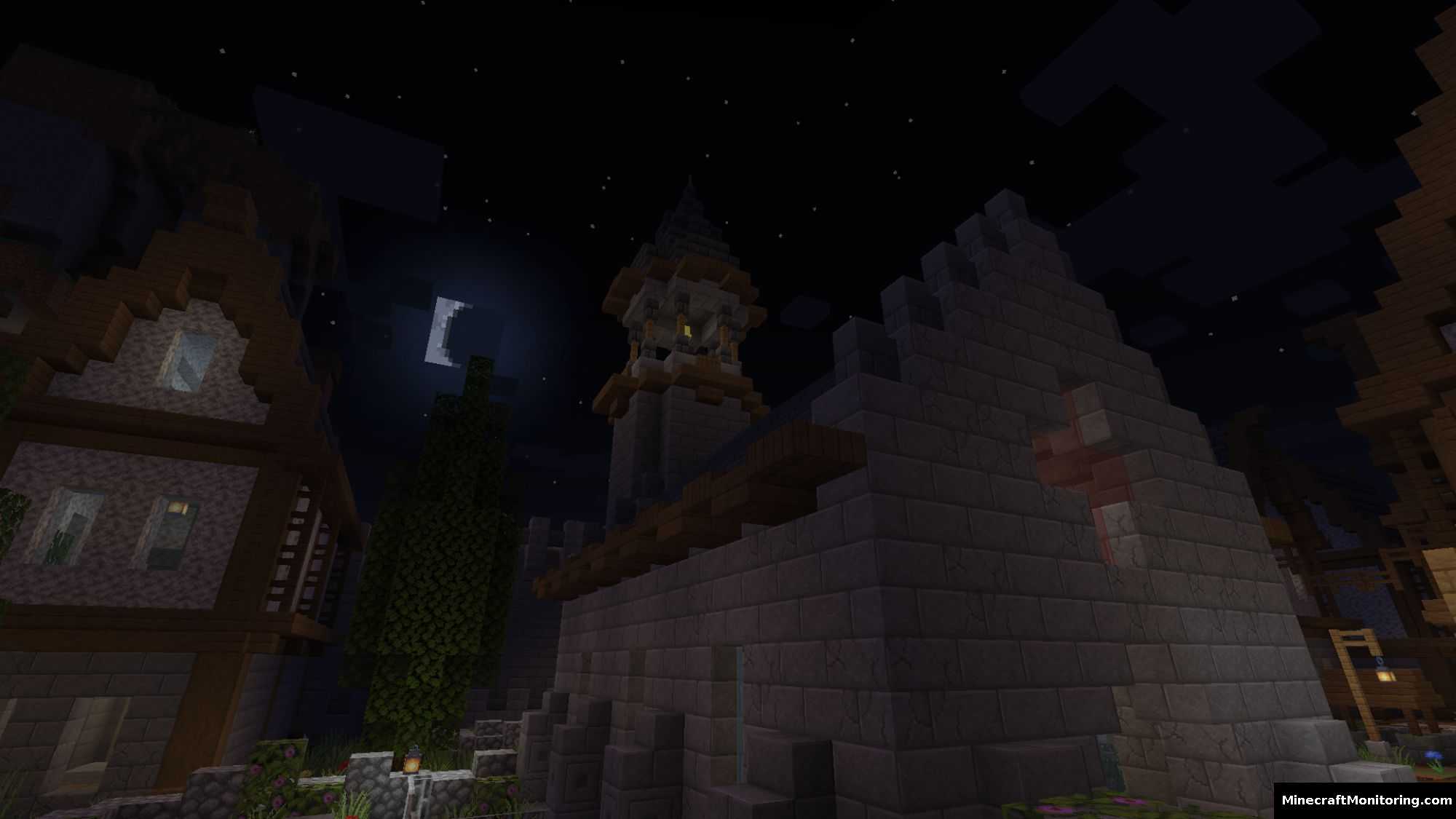 Скриншот сервера