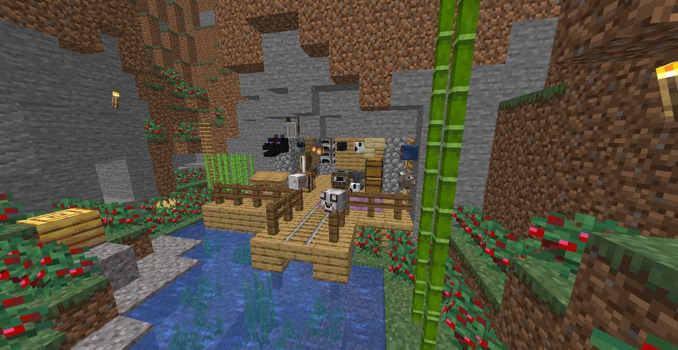 Скриншот сервера