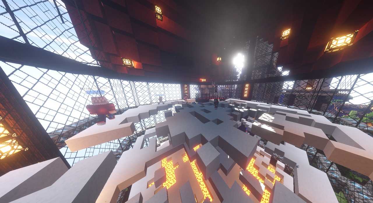 Скриншот сервера