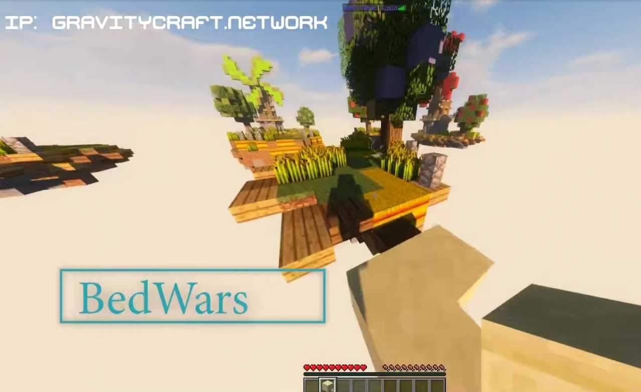 Скриншот сервера