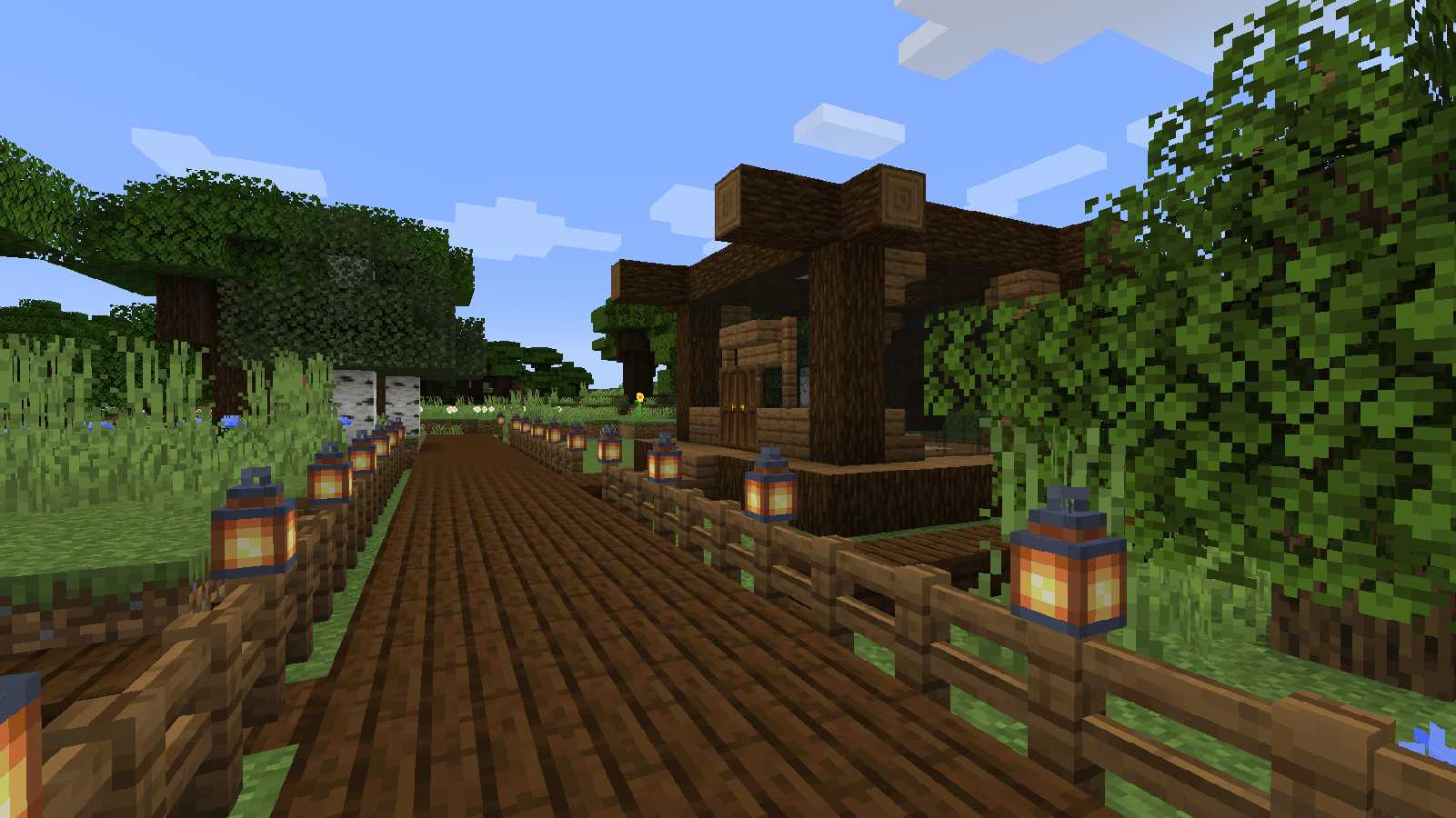 Скриншот сервера