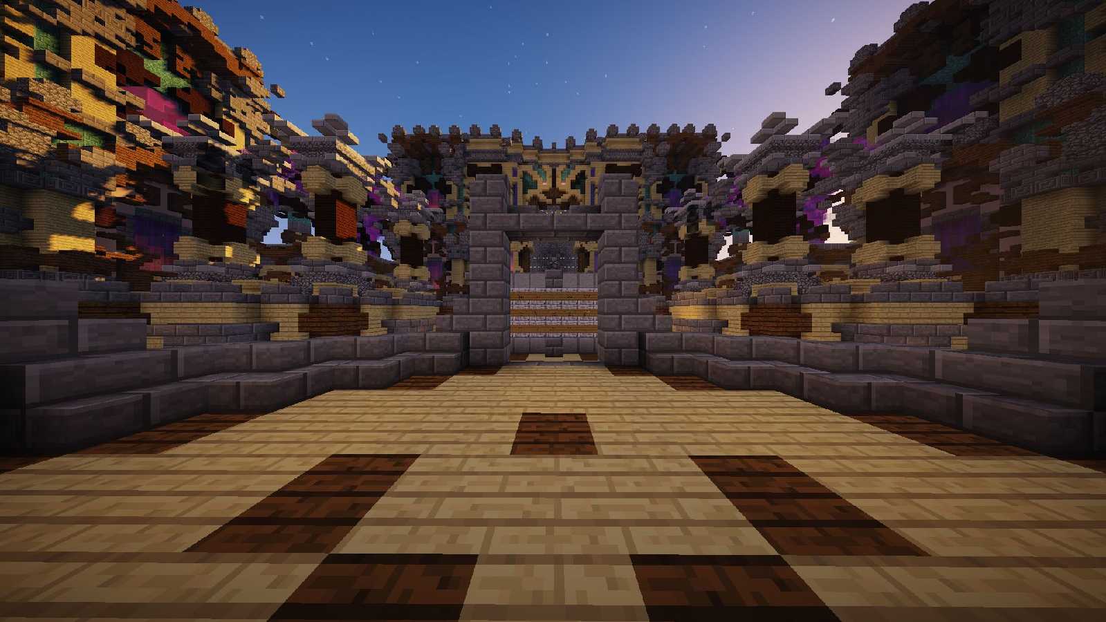 Скриншот сервера