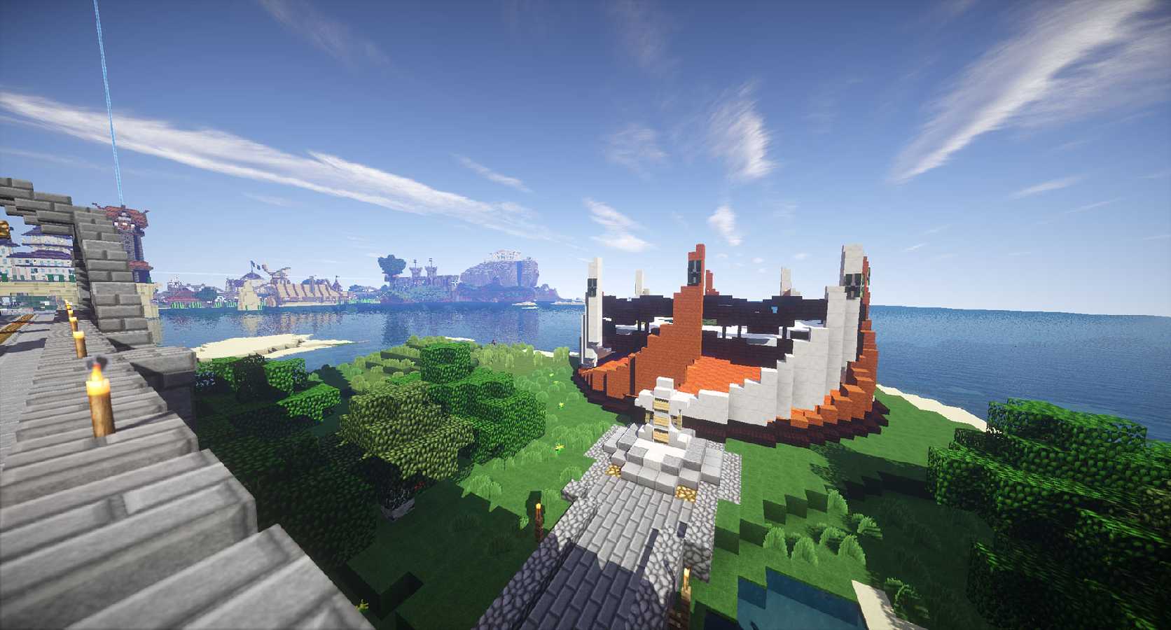 Скриншот сервера