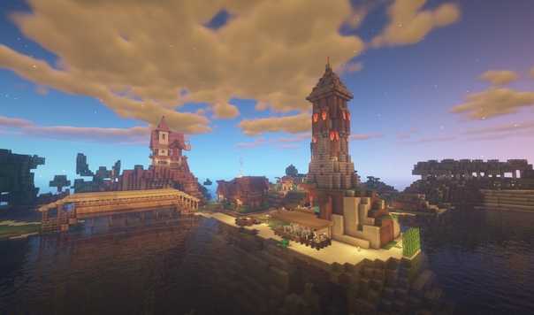 Скриншот сервера