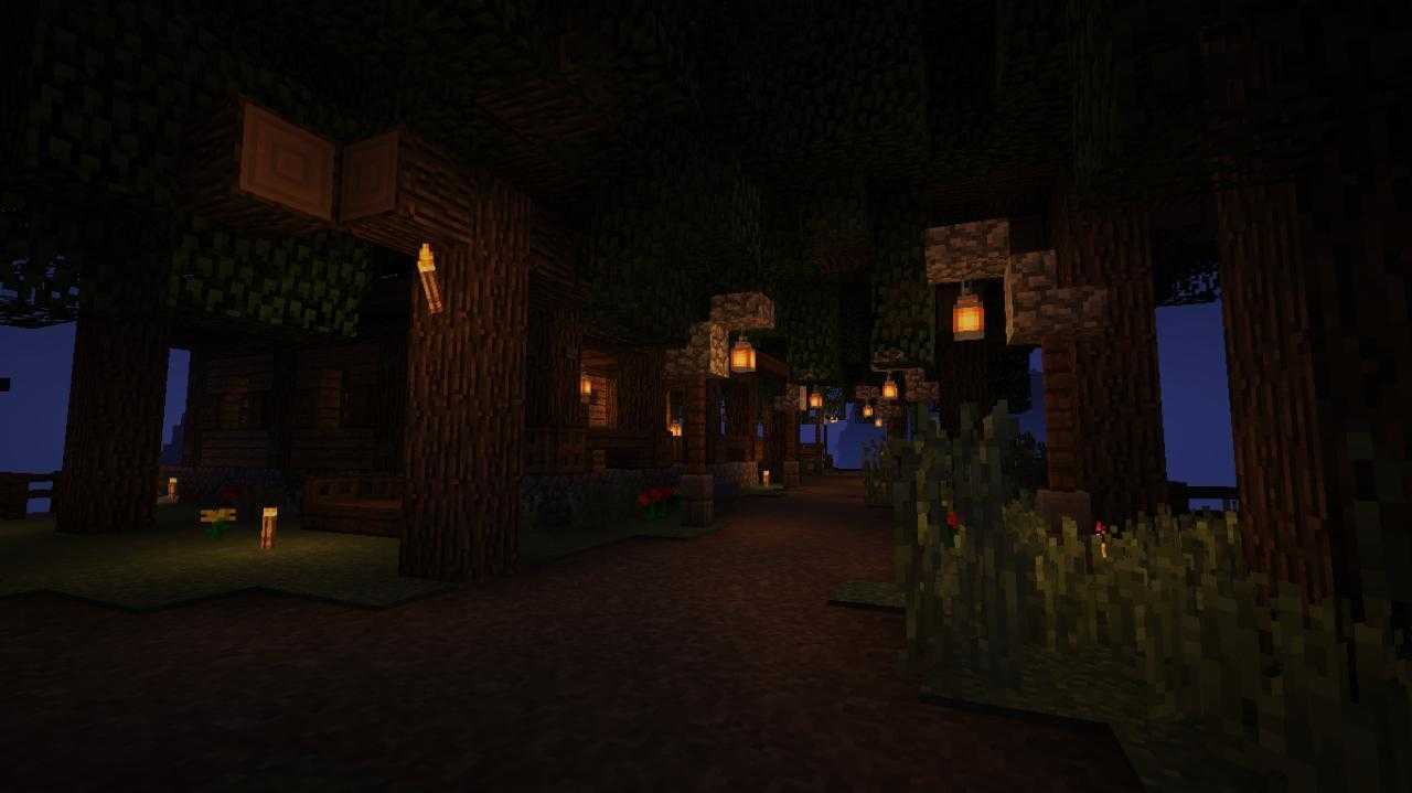 Скриншот сервера