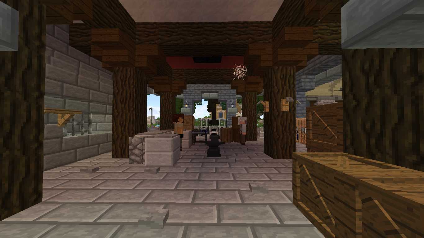 Скриншот сервера