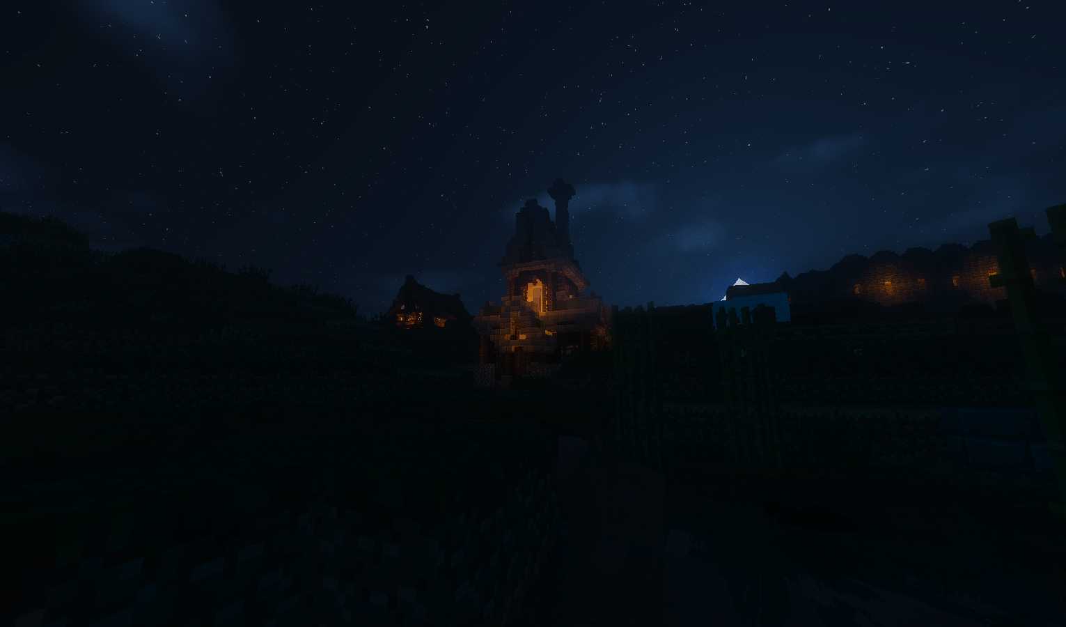 Скриншот сервера