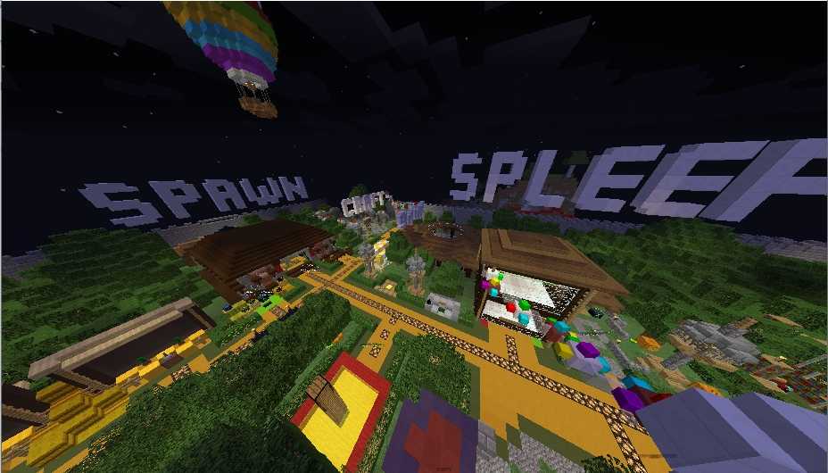 Скриншот сервера