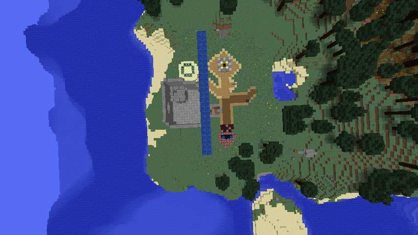 Скриншот сервера