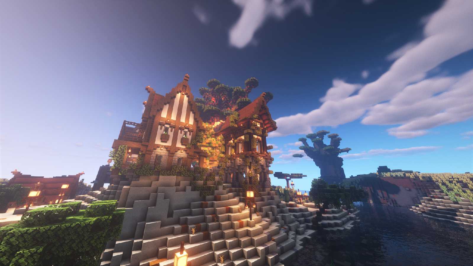 Скриншот сервера