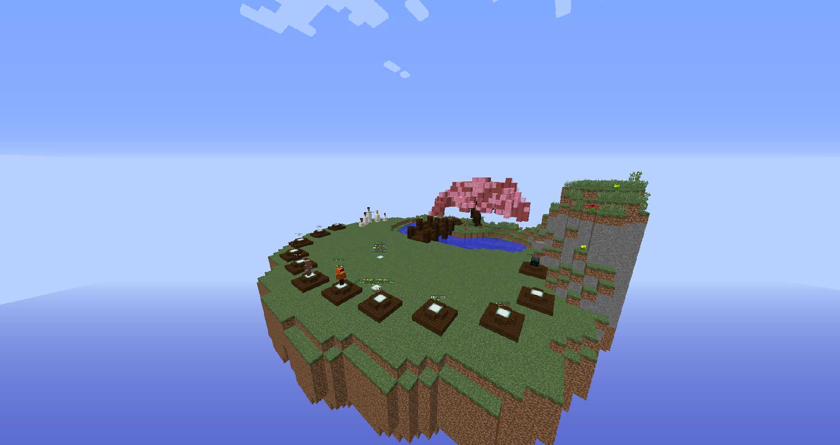 Скриншот сервера