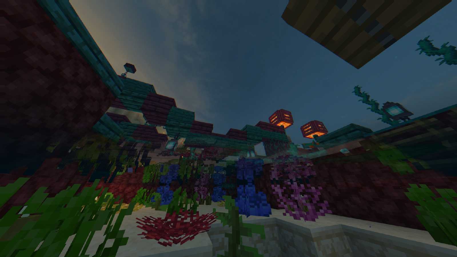 Скриншот сервера