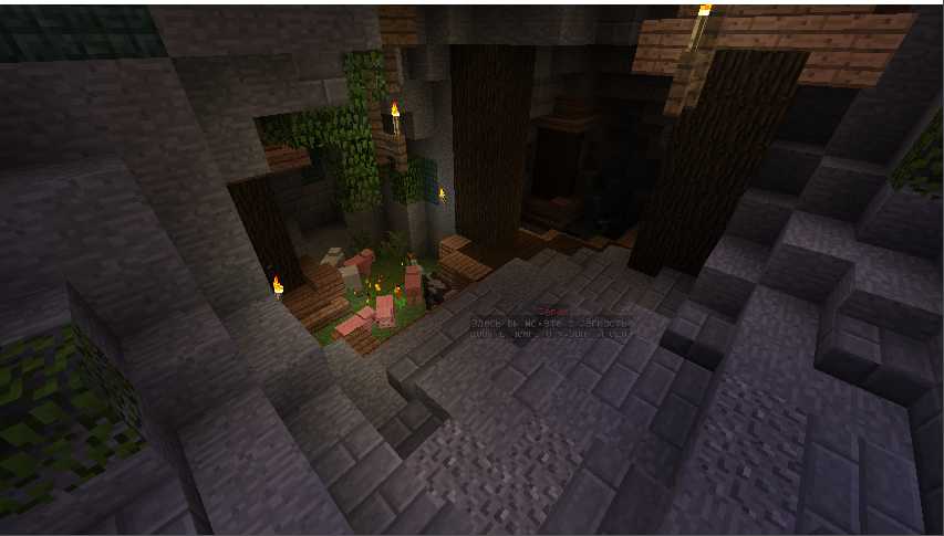 Скриншот сервера