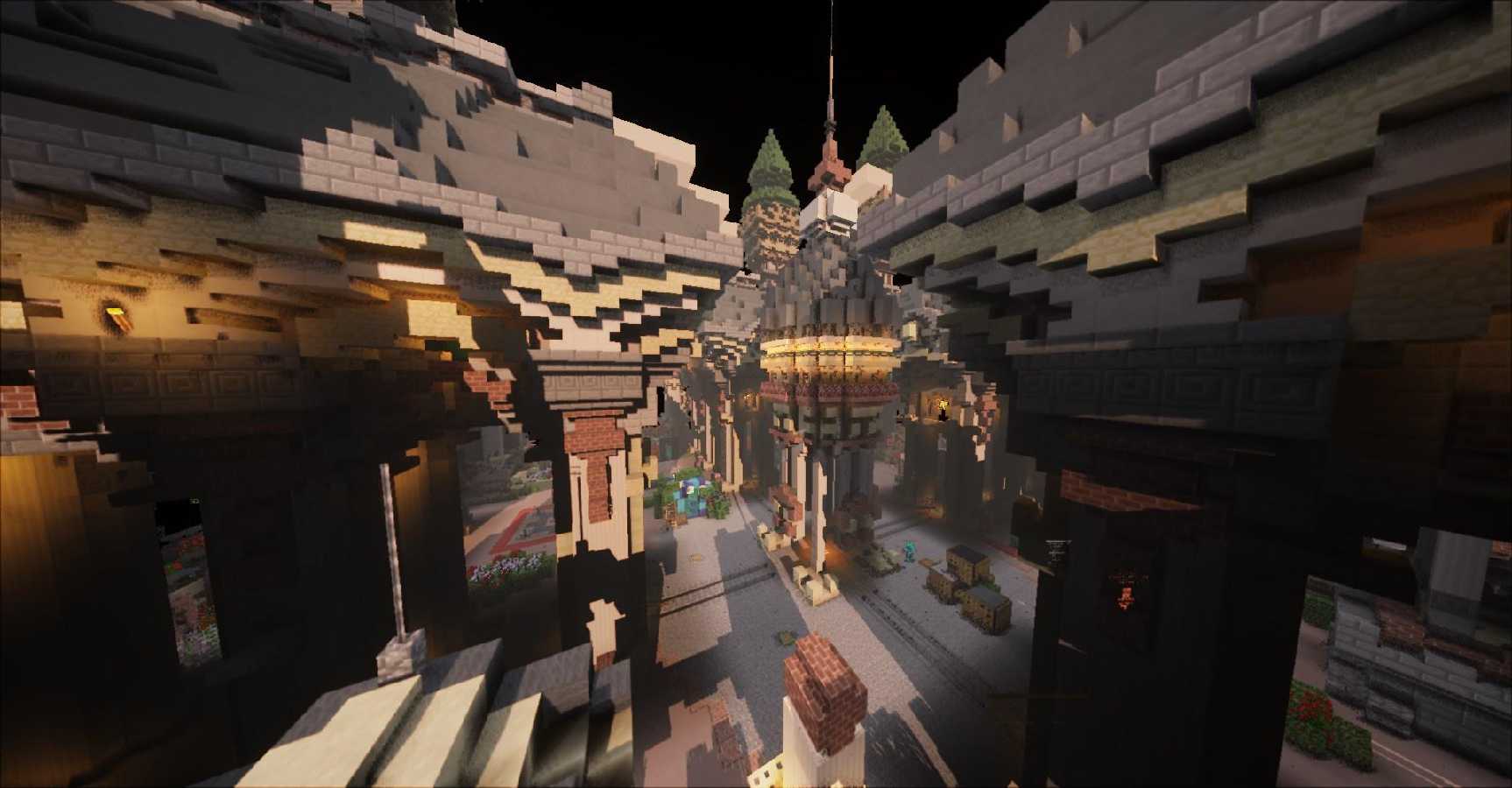 Скриншот сервера