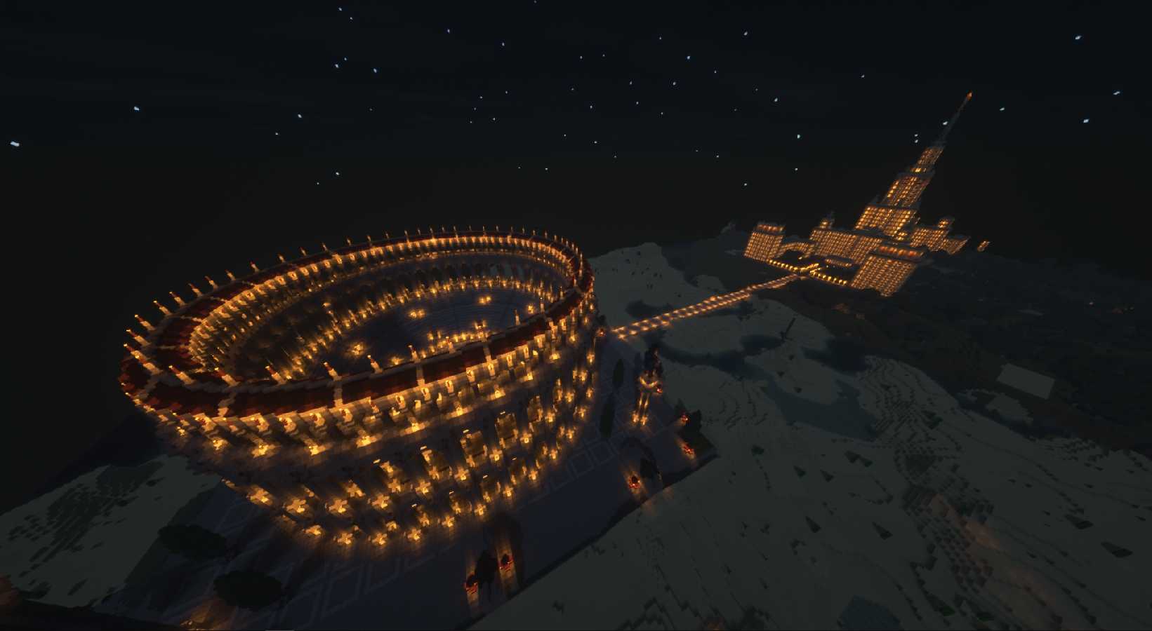 Скриншот сервера