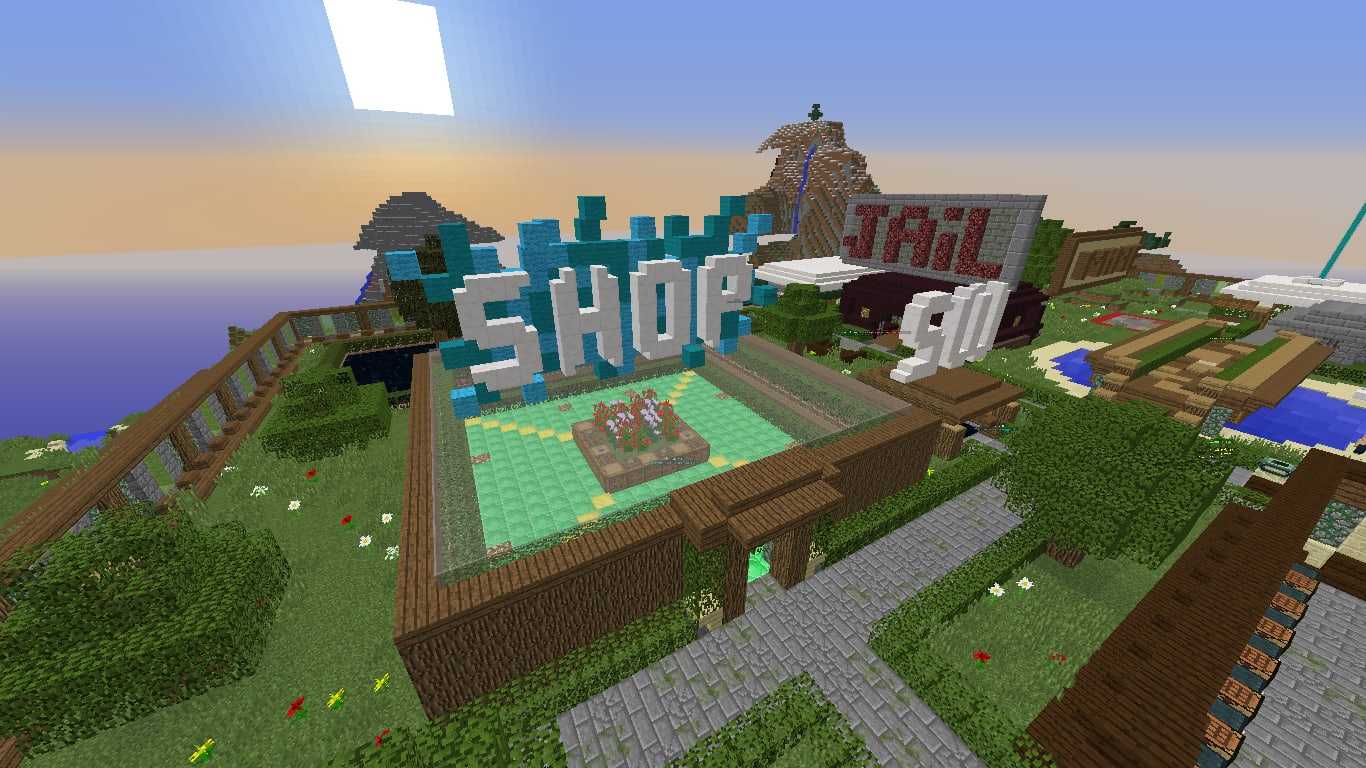 Скриншот сервера